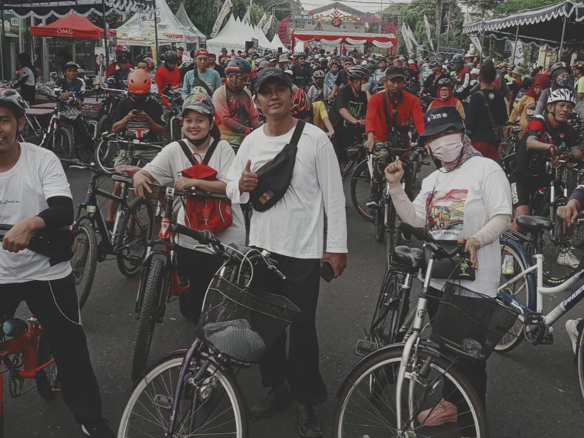 Pegawai Kemantren Pakualaman  Ikut YOGOWES HUT ke 267 Kota Yogyakarta Tahun 2023