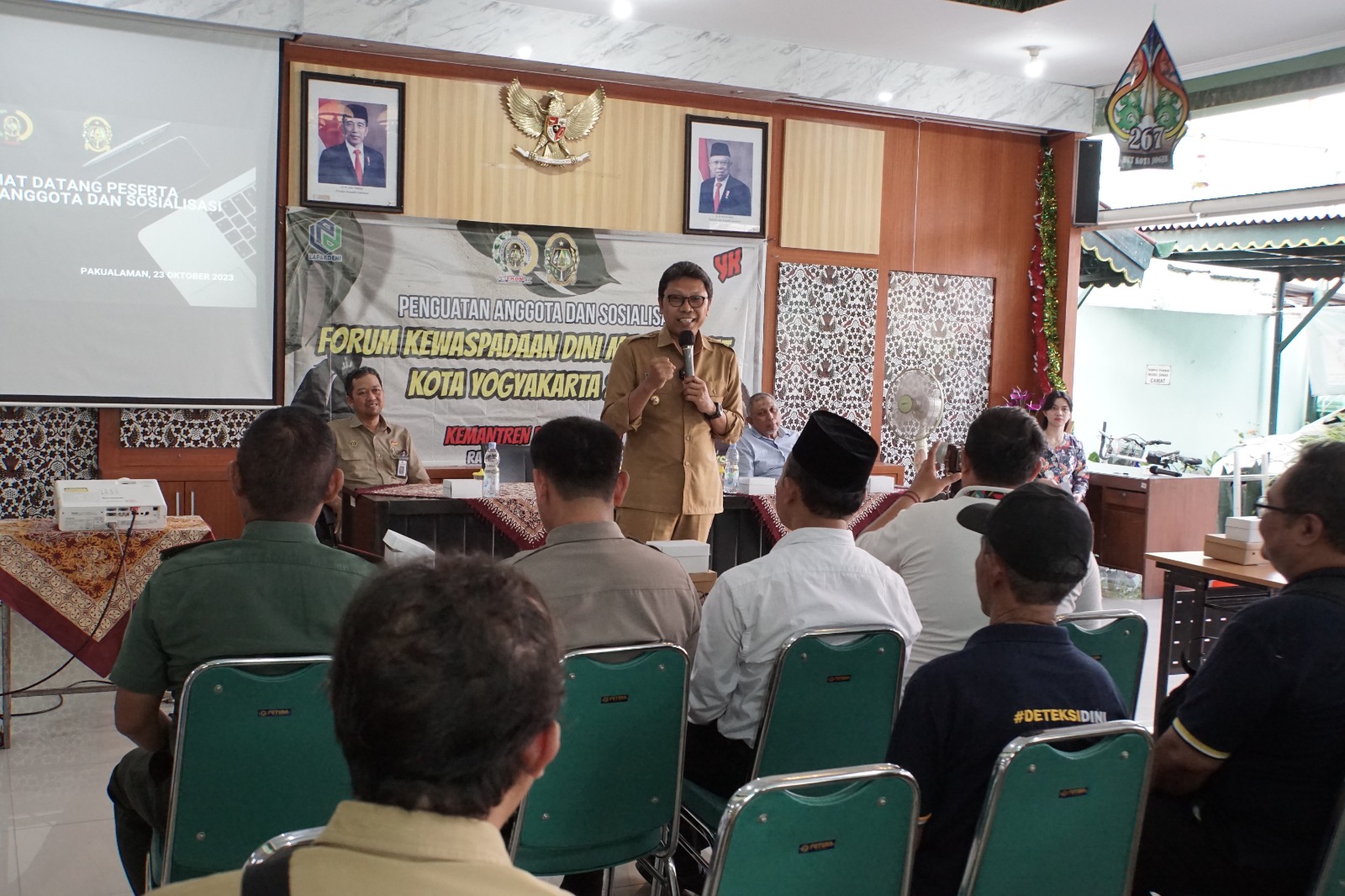 Penguatan Anggota Dan Sosialisasi FKDM Kota Yogyakarta di kemantren Pakualaman