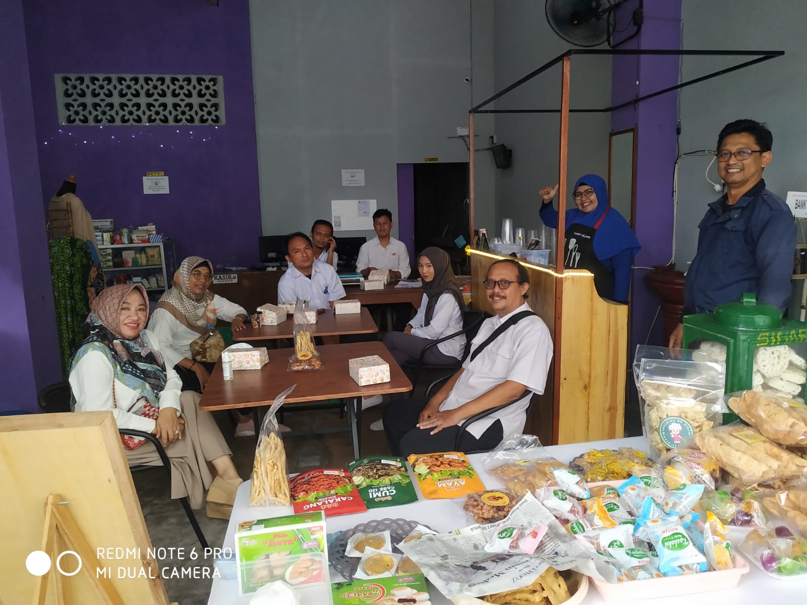 Kunjungan Tim Monev di Pojok UMKM dari Dinas Perinkoukm Kota Yogyakarta