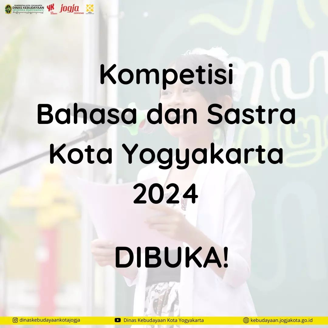 Kompetisi Bahasa dan Sastra Kota Yogyakarta Tahun 2024