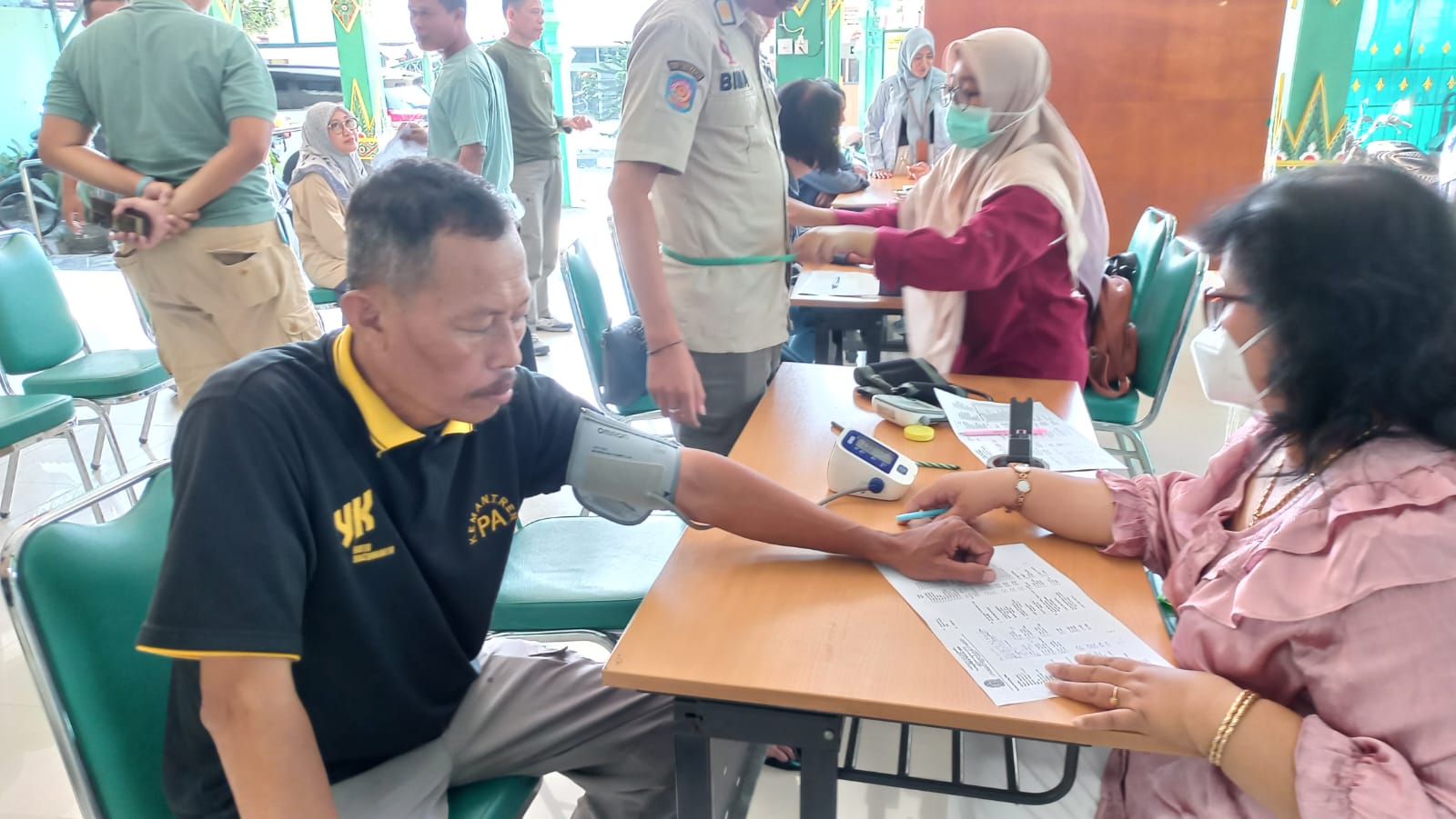 Skrining Kesehatan Pegawai Kemantren Pakualaman